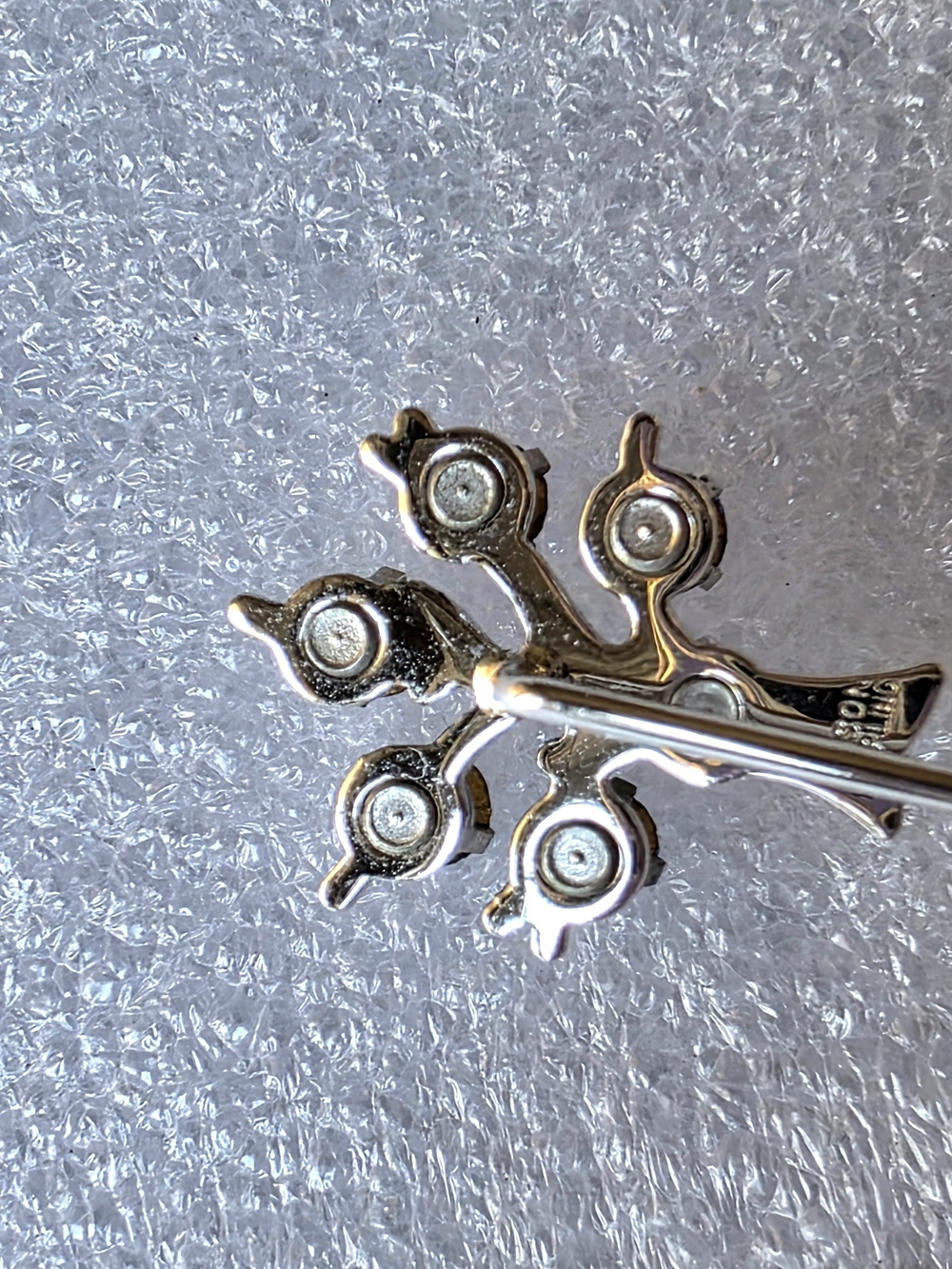 vintage Anson "Family Tree of Life" stick pin - Picture 8 of 12